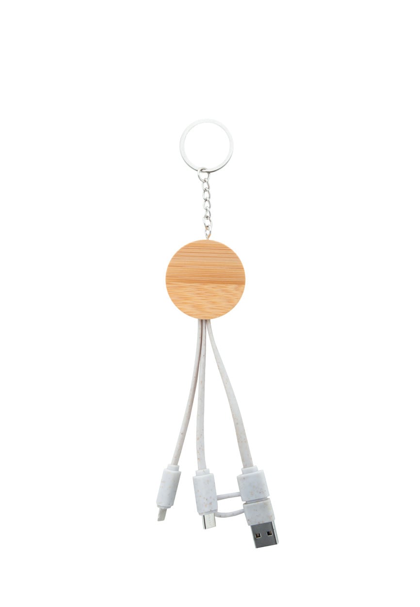 sleutelhanger met USB-oplaadkabel Mugory sample