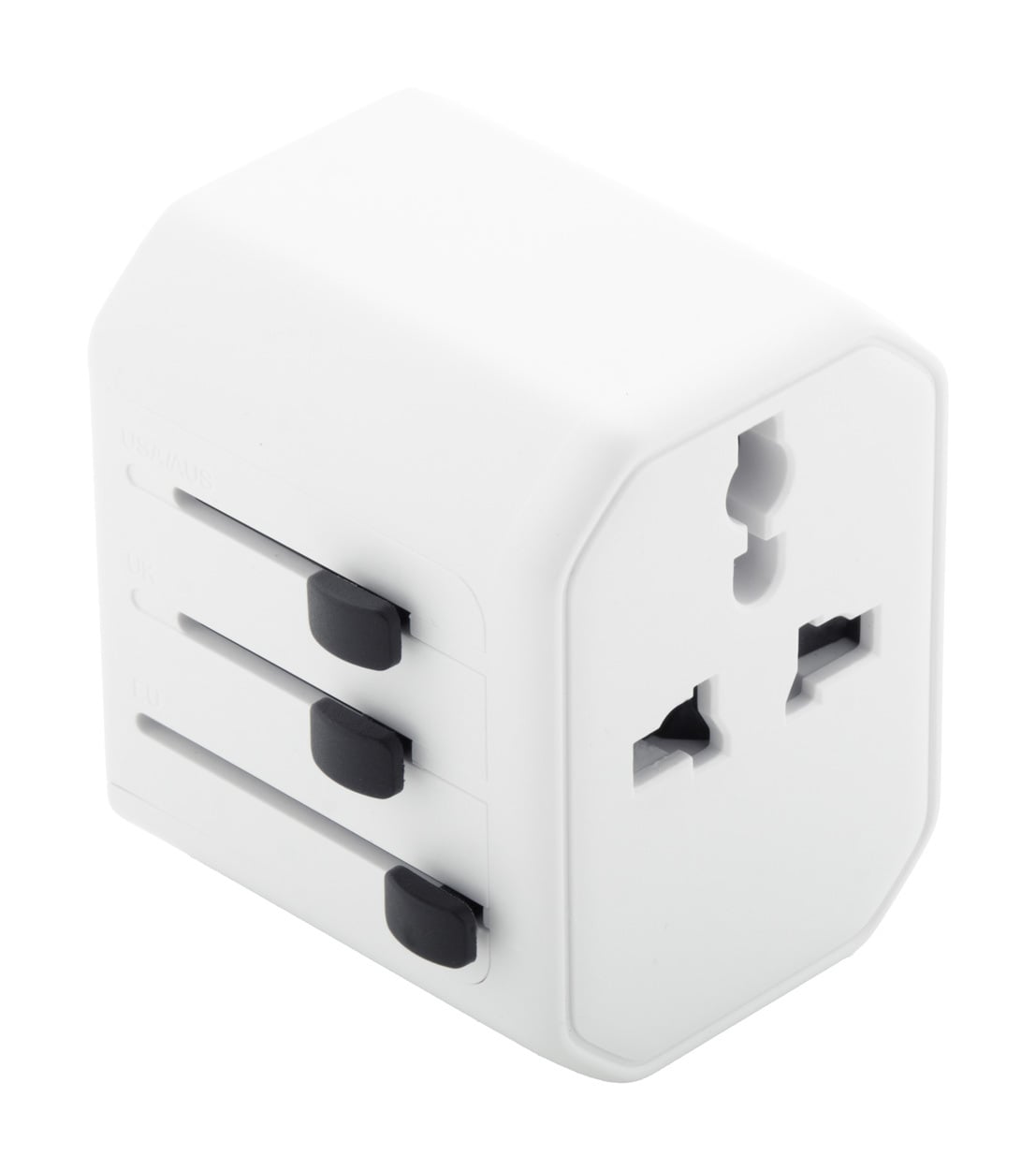 reis adapter Jetsetter wit onbedrukt 9818