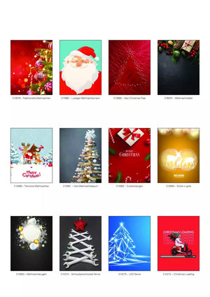 Wand adventskalender met chocolade 13160