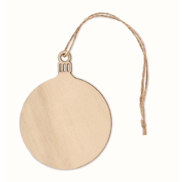 Boomhanger kerstbal bedrukken