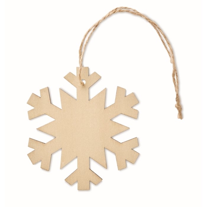 Boomhanger sneeuwvlok bedrukken