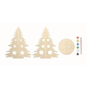 DIY houten kerstboom 2734