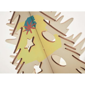 DIY houten kerstboom 2736