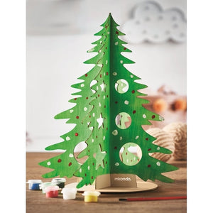 DIY houten kerstboom 2732