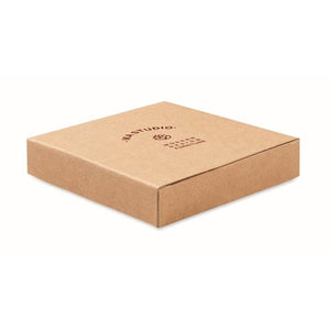 Houten kerstversiering set 5280