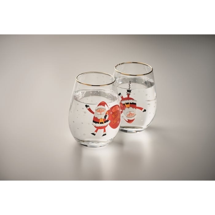 Set van 2 kerstglazen sample