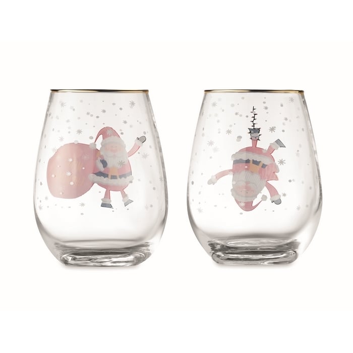 Set van 2 kerstglazen 11094