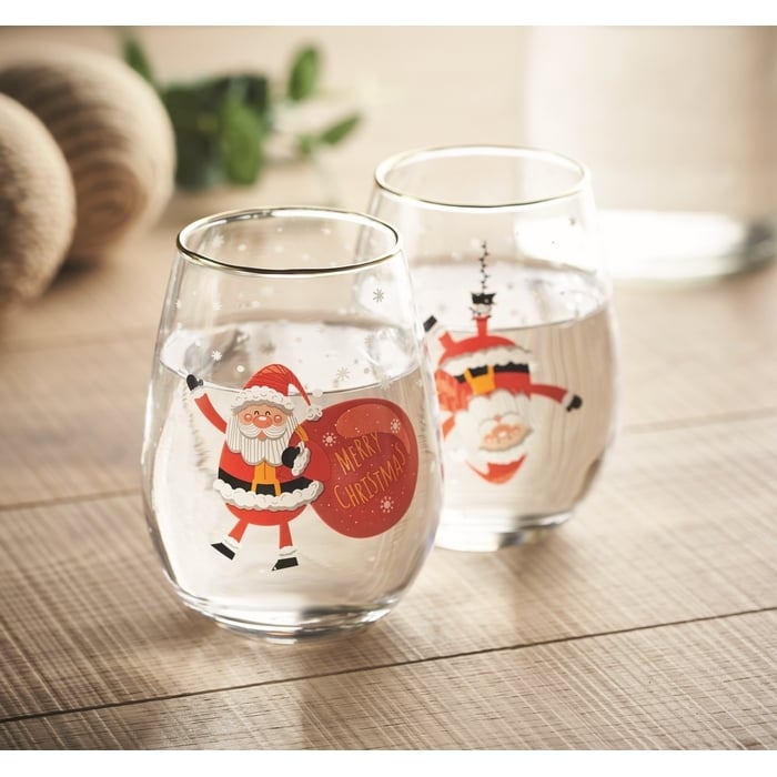 Set van 2 kerstglazen 11091