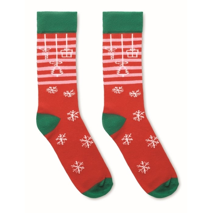 Paar kerstsokken L 8868