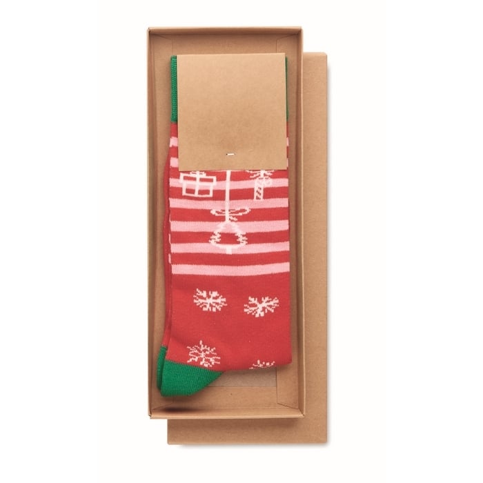 Paar kerstsokken L 8869