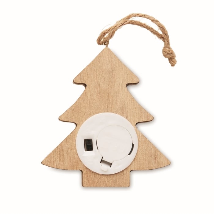 Houten boom met lichtjes 5232
