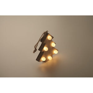 Houten boom met lichtjes 5233