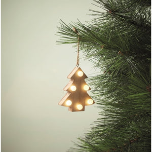 Houten boom met lichtjes 5234