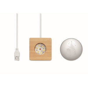 Kerst LED glas bol 6049