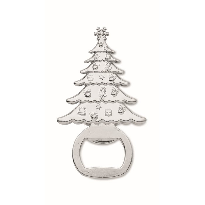 Flesopener Kerstpatroon bedrukken