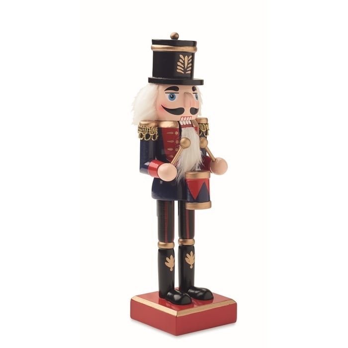Notenkraker ornament van hout bedrukken