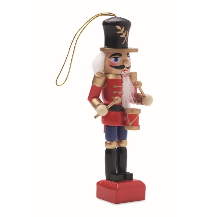 Klein notenkraker ornament bedrukken