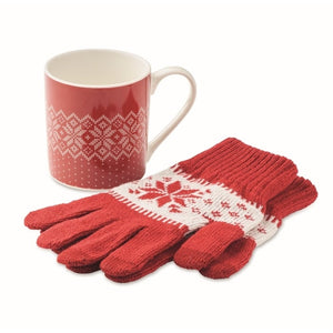 Cadeauset mok en handschoenen 1953