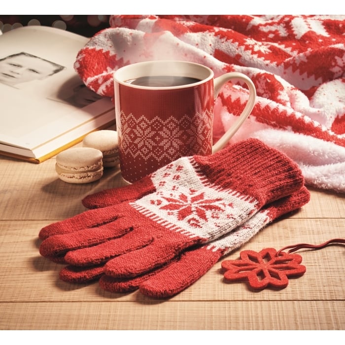 Cadeauset mok en handschoenen sample