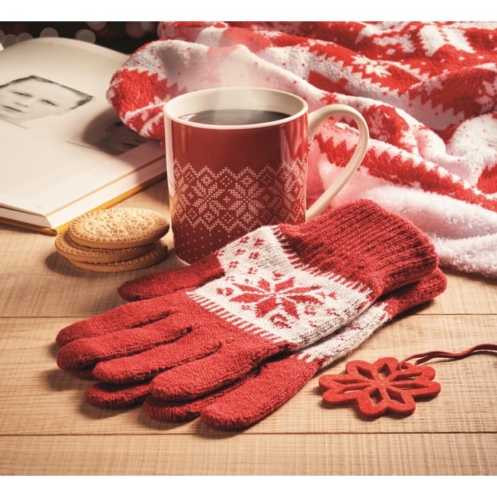 Cadeauset mok en handschoenen sample