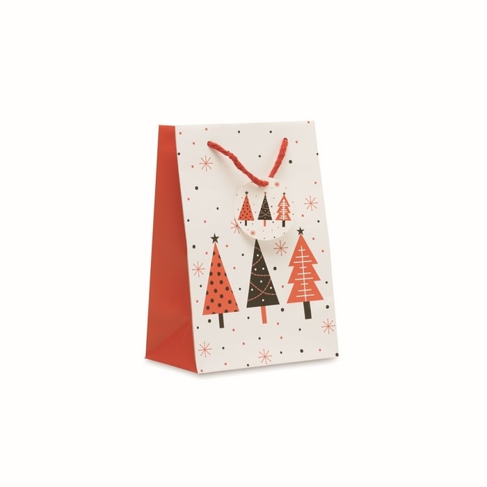 Papieren geschenkzakje (S) bedrukken