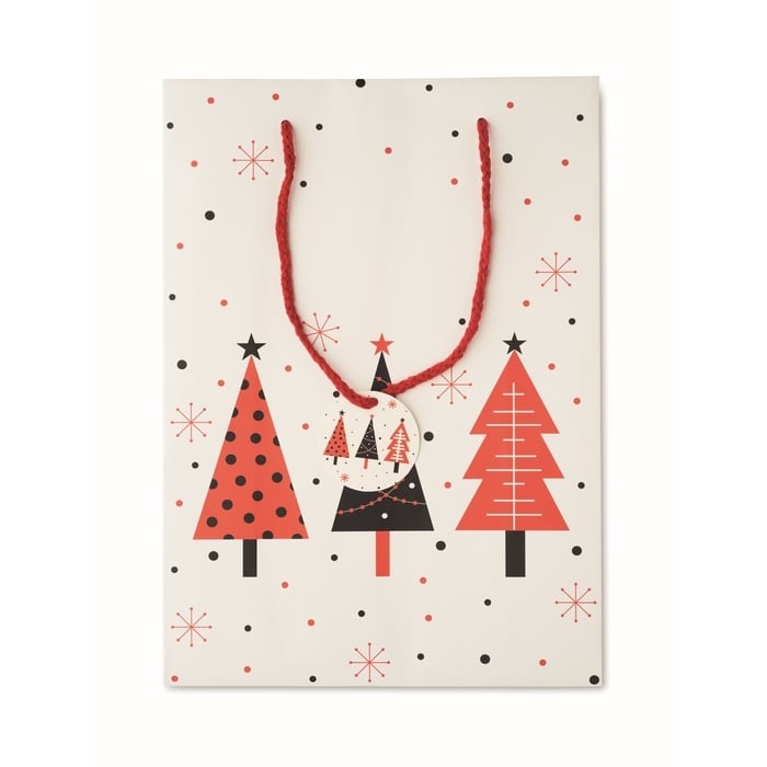 Papieren geschenkzakje (L) 8955