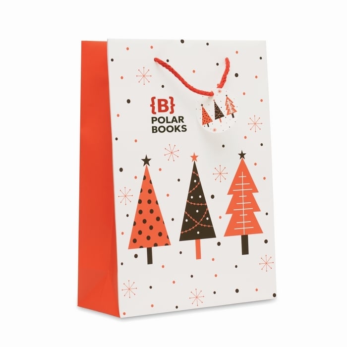 Papieren geschenkzakje (L) 8954