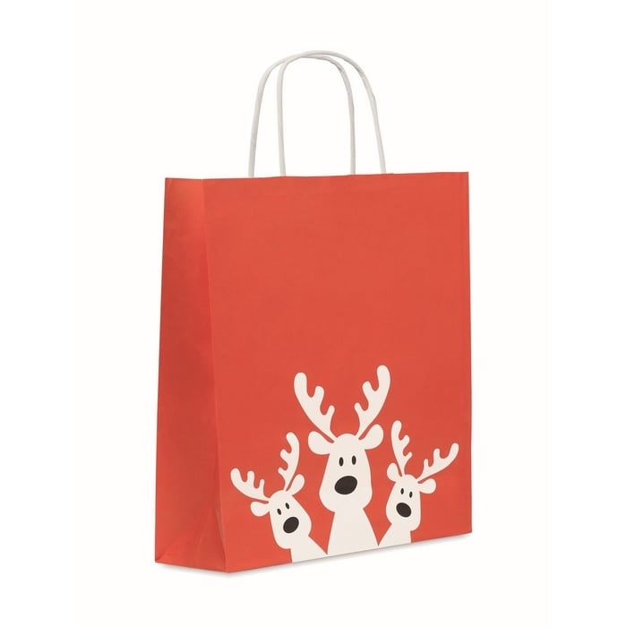 Papieren geschenkzakje (M) bedrukken