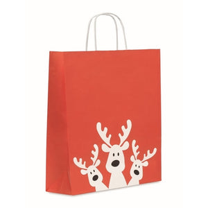 Papieren geschenkzakje (L) bedrukken