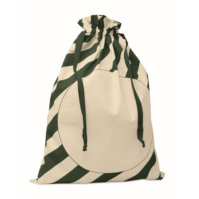 Grote katoenen tas kerstmotief CX1567-05 4636