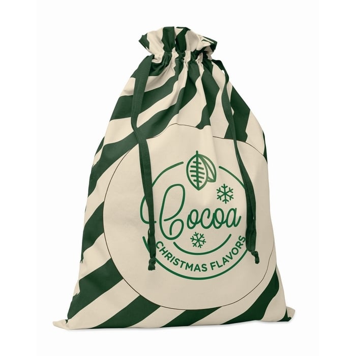 Grote katoenen tas kerstmotief CX1567-05 4637