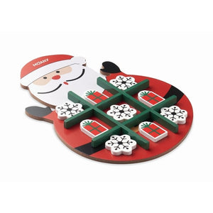 Kerstmis houten tic tac toe 6124