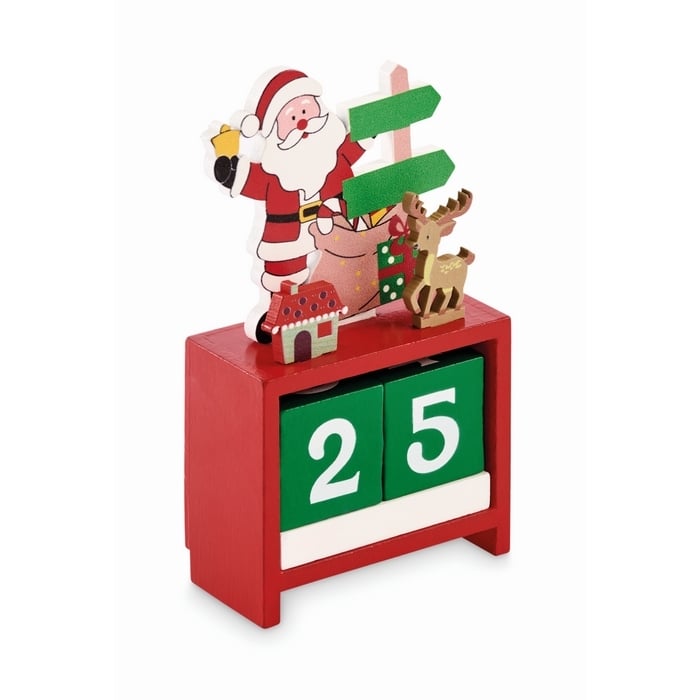 Kerst aftelkalender bedrukken
