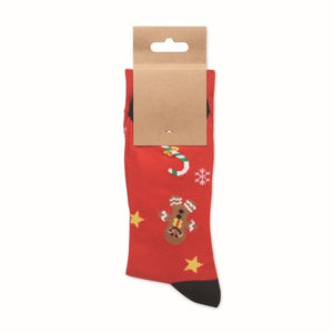 Paar kerstsokken M 8898