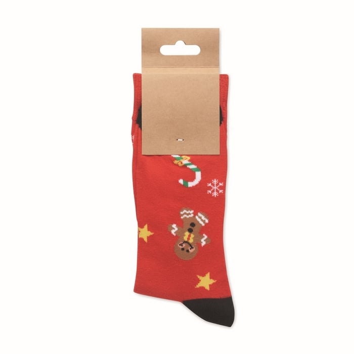 Paar kerstsokken M 8898
