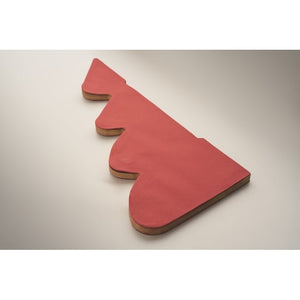 Kerstboomdecoratie van papier beige 1 kleur 6098