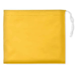 Poncho rood onbedrukt 9545