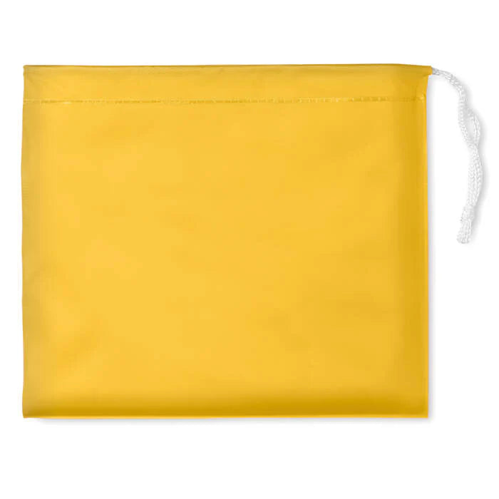 Poncho rood onbedrukt 9545