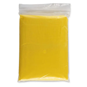 Opvouwbare regenponcho geel Full colour 8744