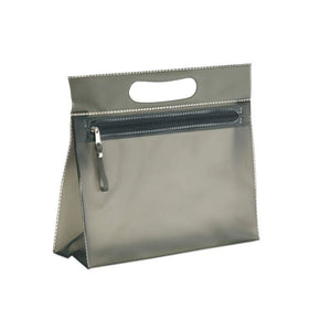 Transparante toilettas zwart 4 kleuren tr 12634