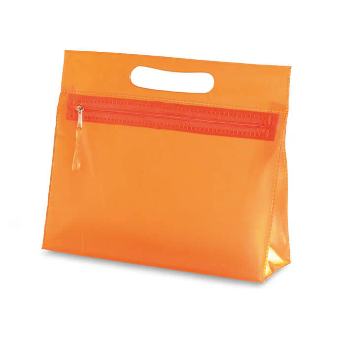 Transparante toilettas zwart 1 kleur tr 12631