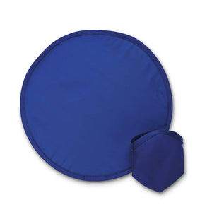 Opvouwbare nylon frisbee blauw 2 kleuren zd 8736