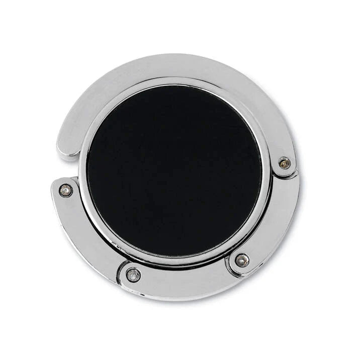 Handtashouder in zwart en zilver zwart Doming 5044