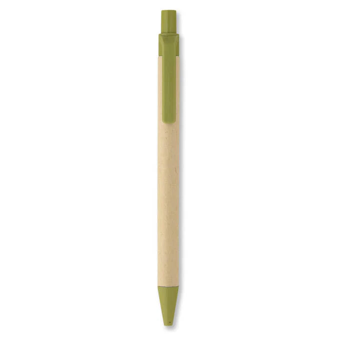 Balpen biologisch afbreekbaar zwart 2 kleuren tp 1081
