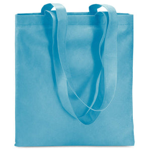 Non-woven boodschappentas zwart 1 kleur tr 8253
