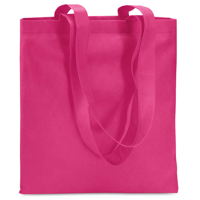 Non-woven boodschappentas zwart 3 kleuren tr 8255