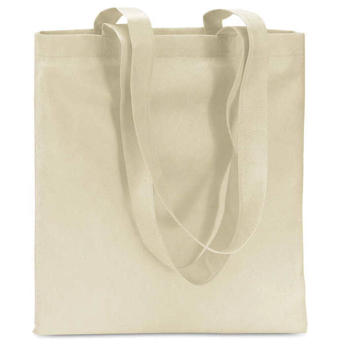 Non-woven boodschappentas zwart 4 kleuren tr 8256