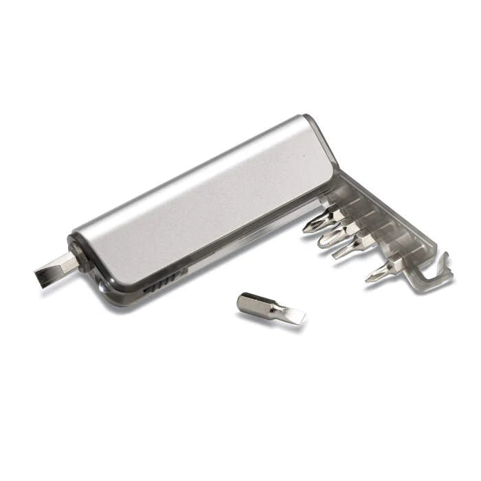 Multifunctionele LED-zaklamp transparant grijs Full colour 8111