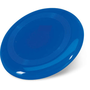 Frisbee 23 cm blauw onbedrukt 4131