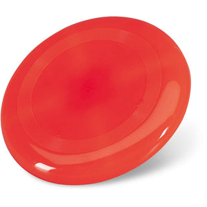 Frisbee 23 cm rood 1 kleur tp 4132